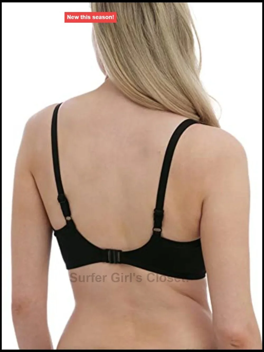 Underwire Bikini Top with Twist Front and Adjustable Straps